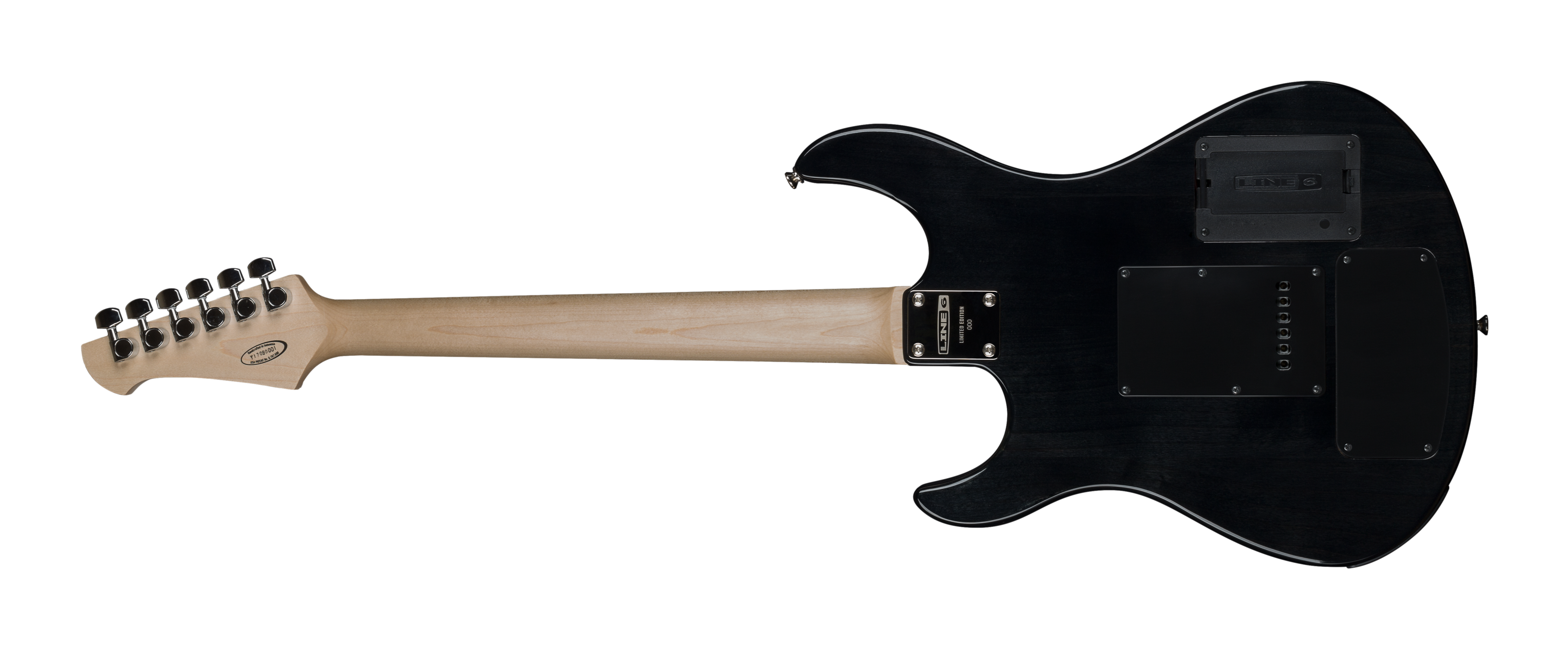 Line 6 Variax Limited Edition Onyx Back Hres