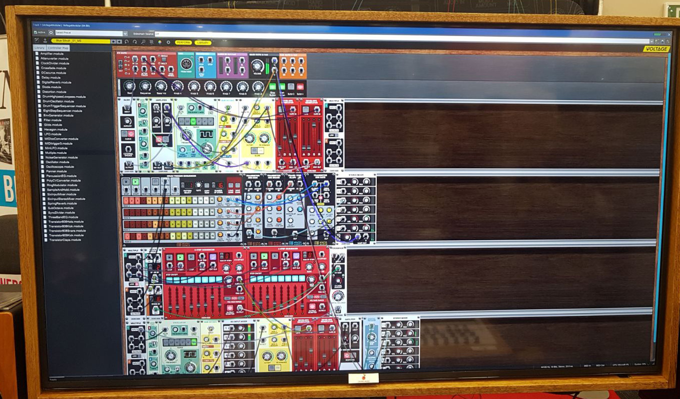 Cherry Audio Voltage Modular : Voltage Modular @ NAMM 2018