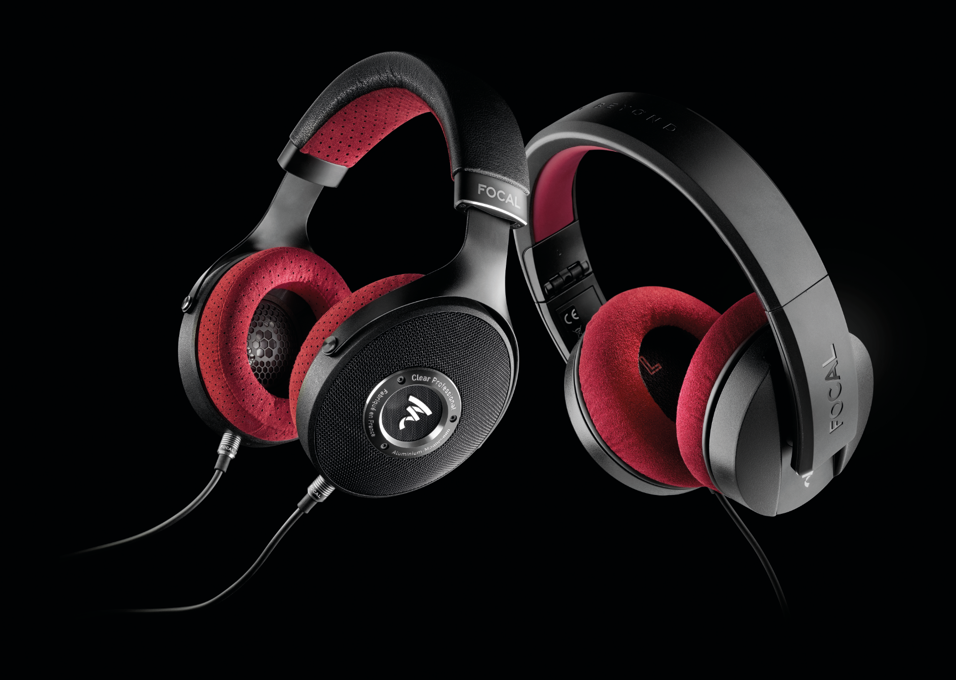 Focal Listen Professional : Li&eacute; &agrave; Listen Clear Pro Fond Noir Gamme