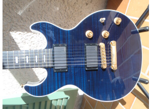 Gibson [Guitar of the Month - July 2008] Longhorn Double Cut - Trans Blue (93394)