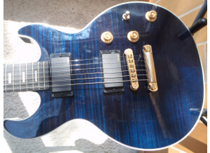 Gibson [Guitar of the Month - July 2008] Longhorn Double Cut - Trans Blue (94553)