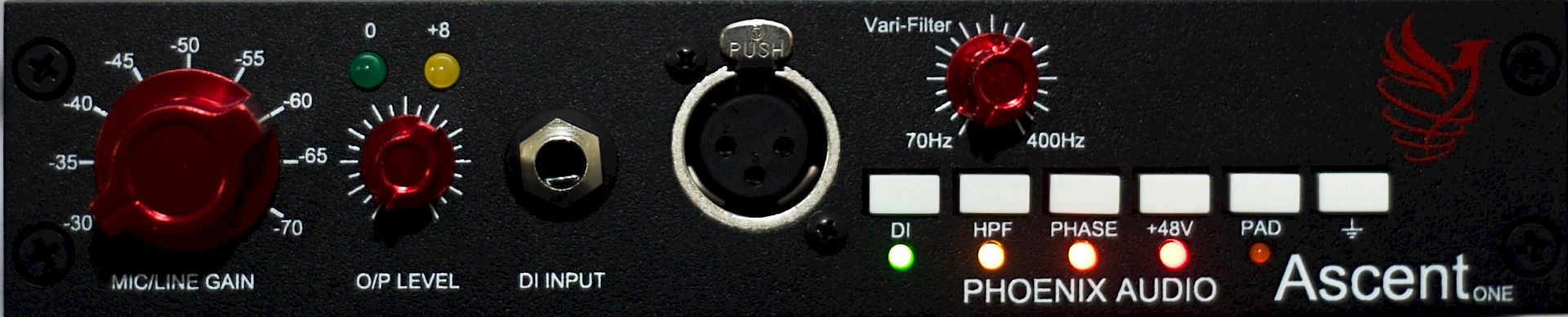 Phoenix Audio Ascent One : ascent1 front