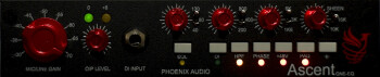 Phoenix Audio Ascent One EQ : ascent1eq front 1