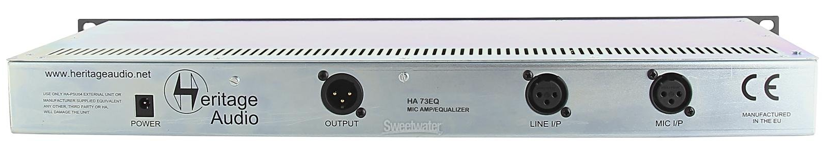 Heritage Audio HA73EQ Elite : HA73EQ Rear