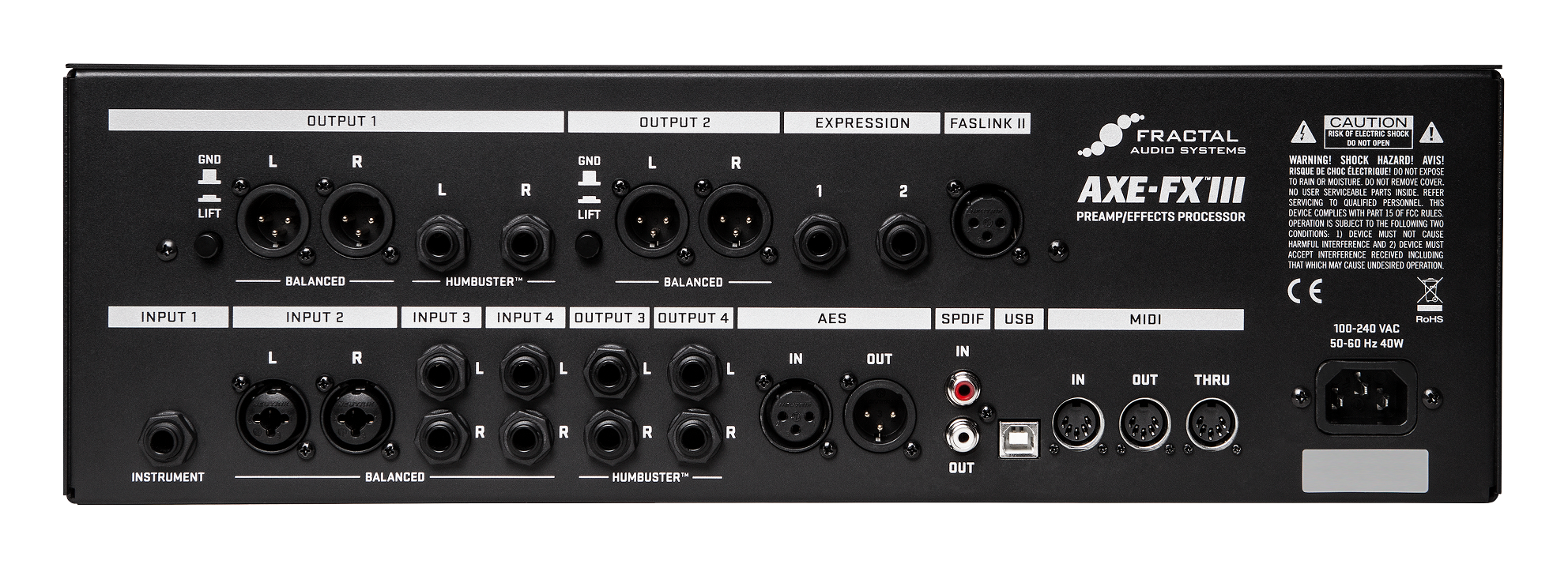 III rear transparent