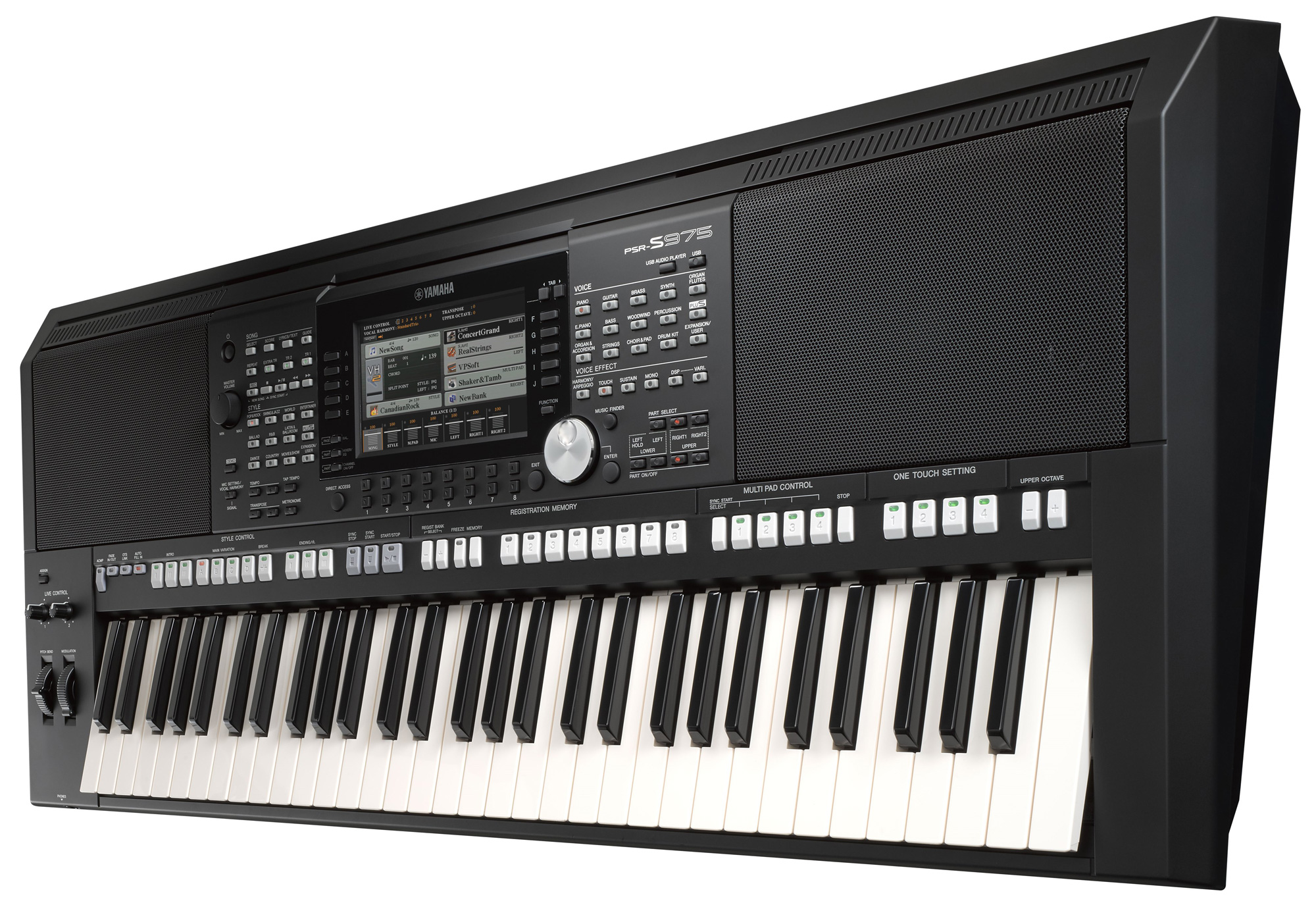 Yamaha PSR-S975 : psr s975 Side