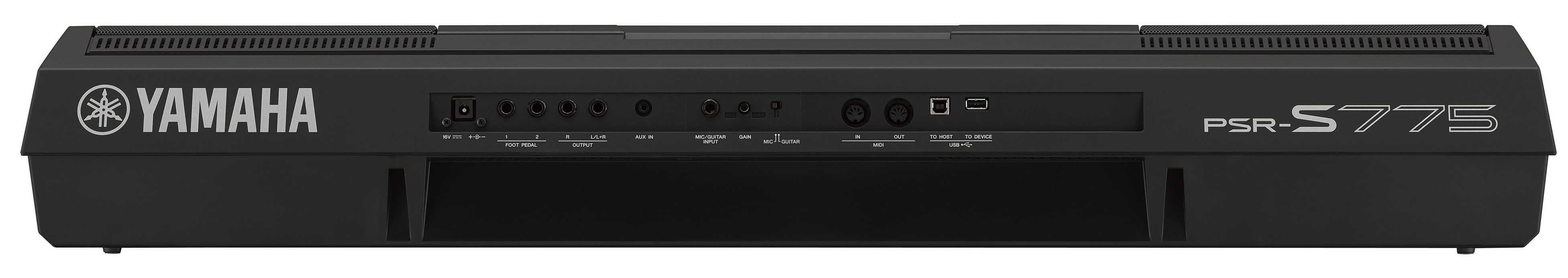 Yamaha PSR-S775 : PSR S775 Rear