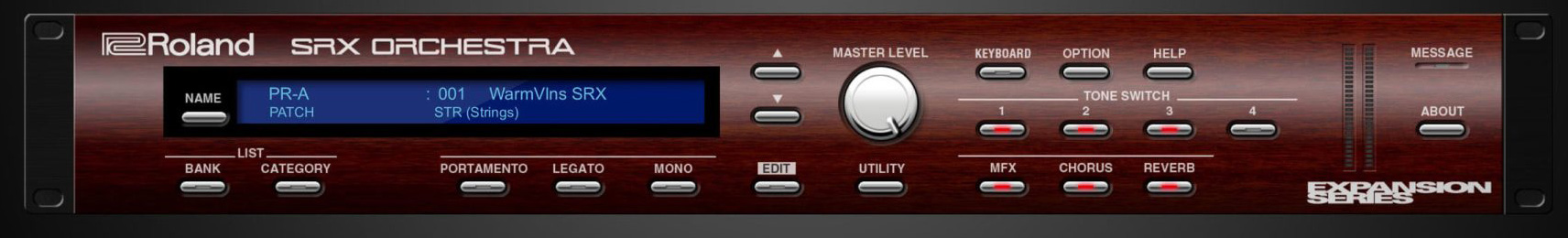 Roland SRX Orchestra Plug-In : SRX Orchestra