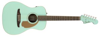 Fender Malibu Player : California Series Malibu Player Aqua Splash 4 Fender Malibu Player : California Series Malibu Player Aqua Splash 4