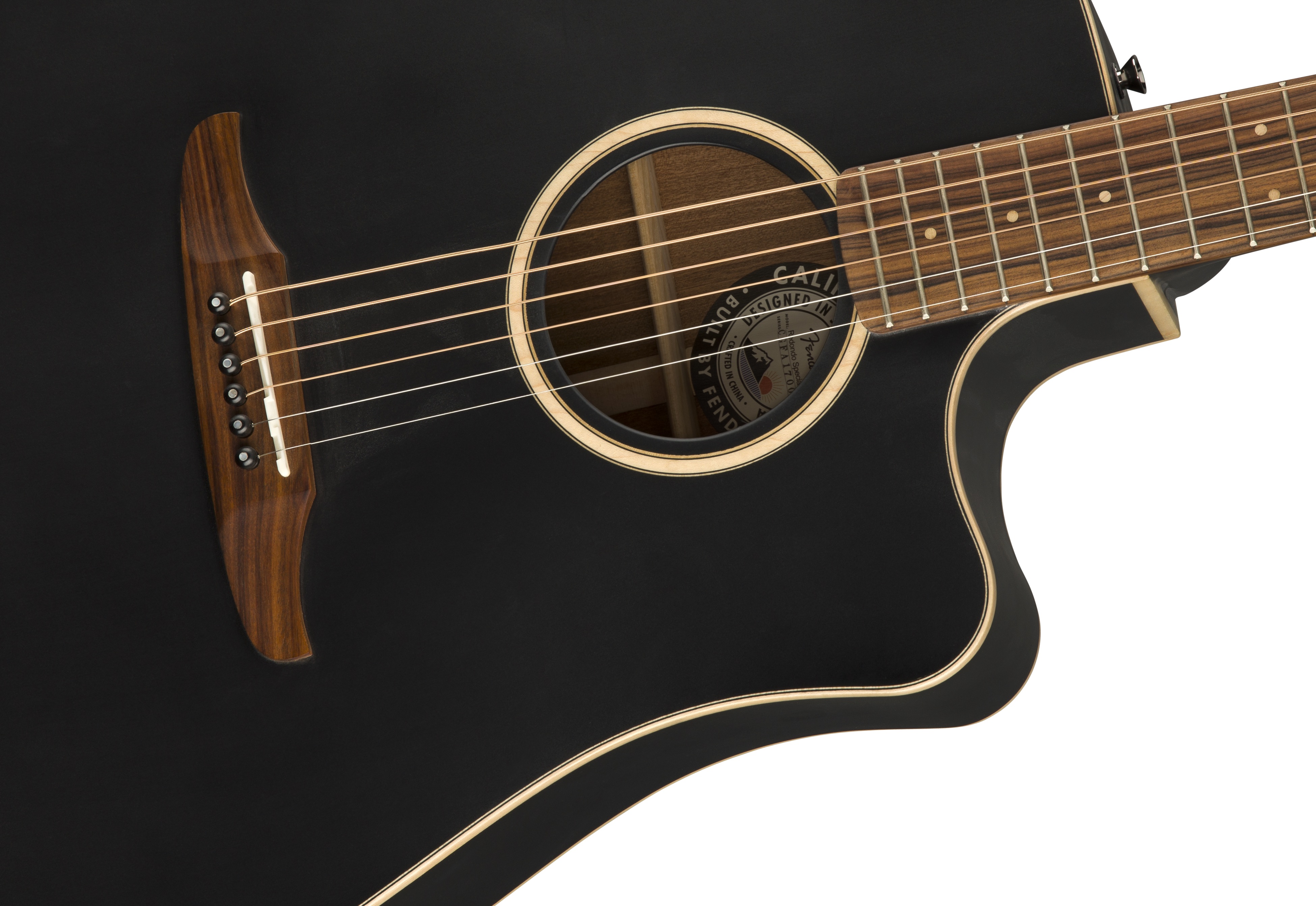 Fender Redondo Special : California Series Redondo Special   Matte Black 3