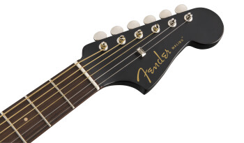 Fender Malibu Special : California Series Malibu Special   Matte Black 4