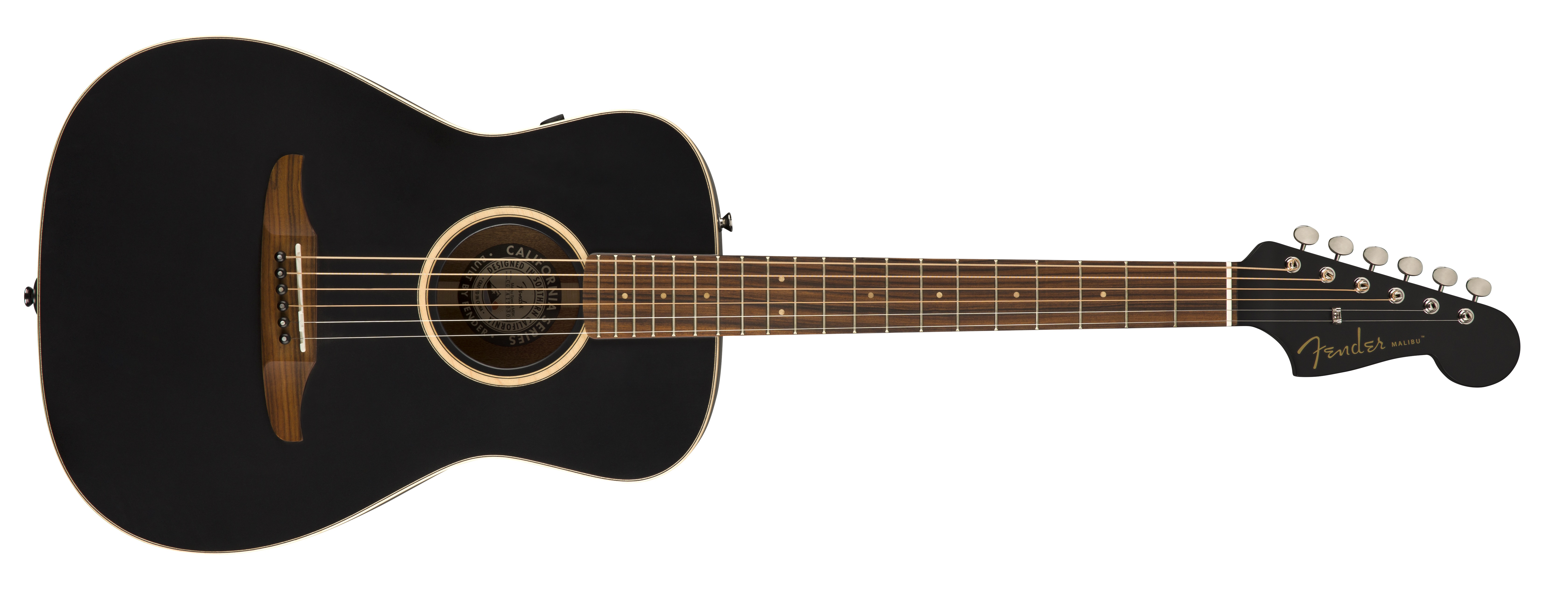 Fender Malibu Special : California Series Malibu Special   Matte Black 2