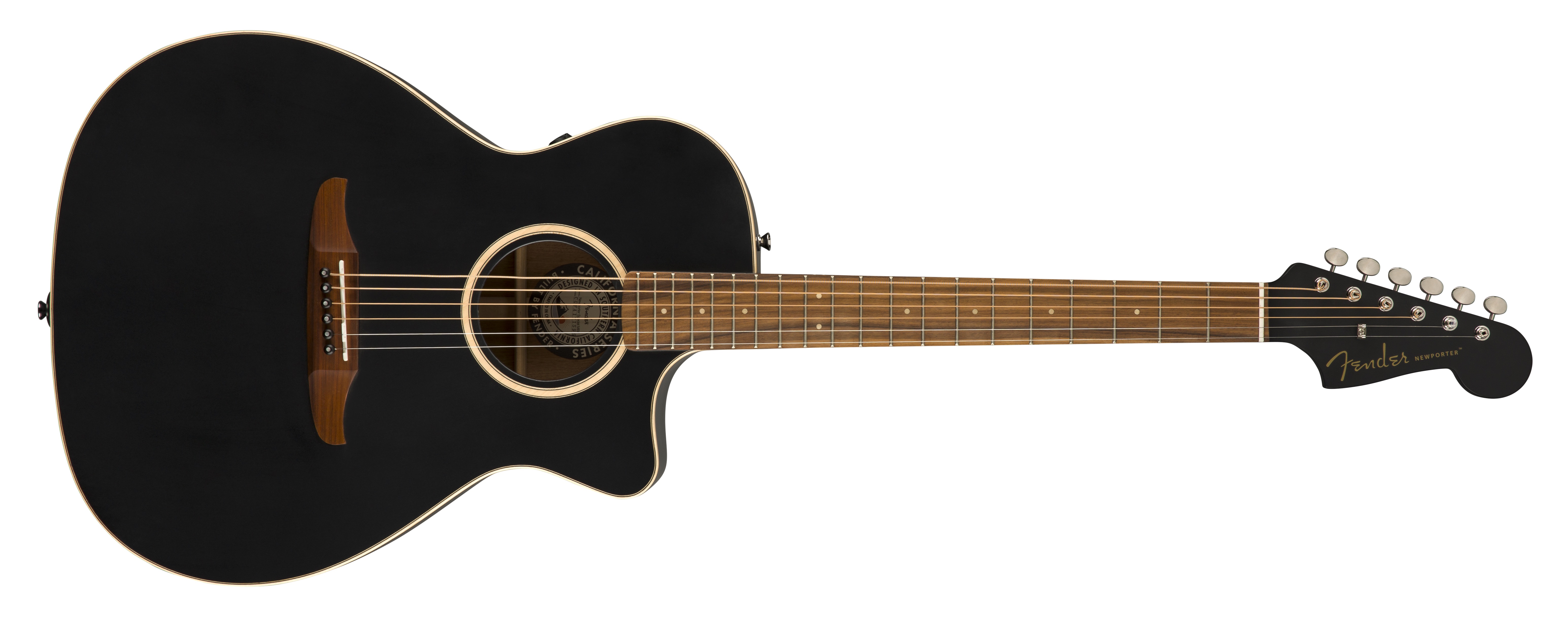 Fender Newporter Special : California Series Newporter Special   Matte Black 2