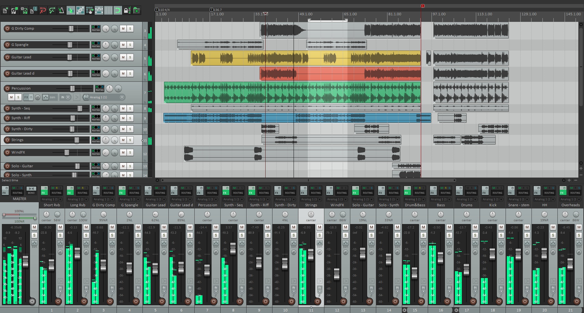 Informatique musicale : reaper57
