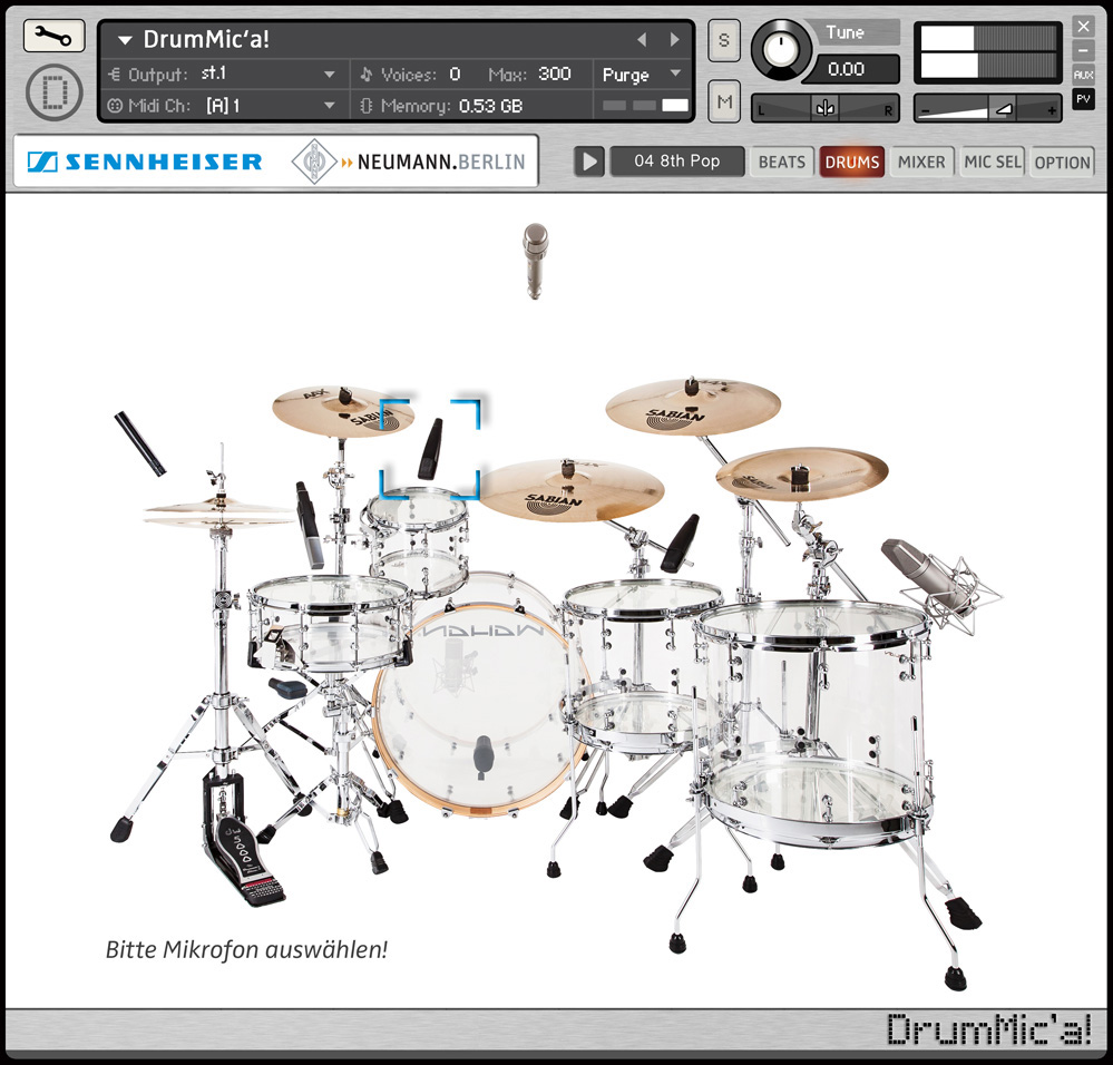sennheiser drummica