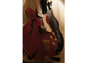 Hofner Guitars Verythin Bass-HCT-500/7 Red (52417)