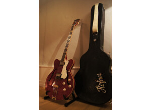 Hofner Guitars Verythin Bass-HCT-500/7 Red (4857)