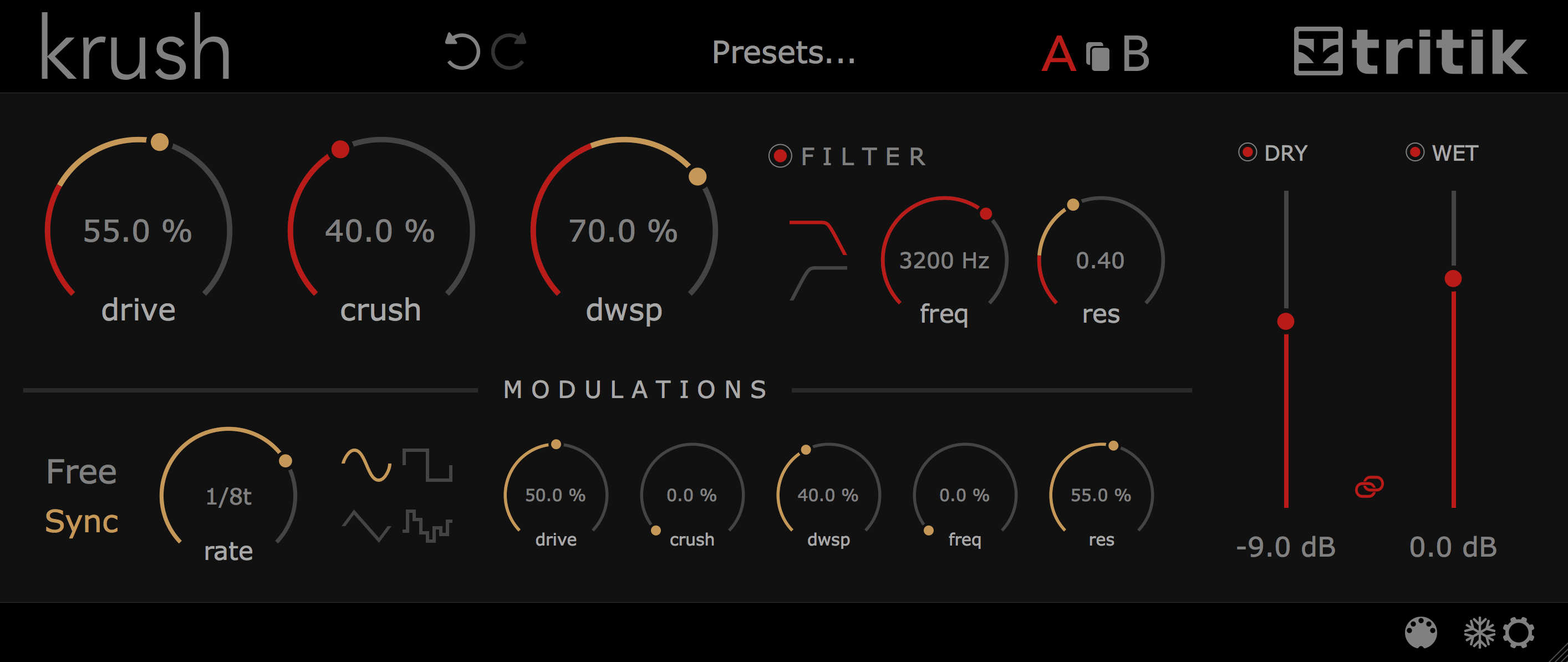 Informatique musicale : krush v1.1