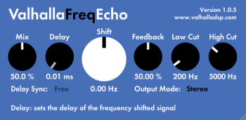 ValhallaFreqEcho 1 5 0 ValhallaFreqEcho 1 5 0