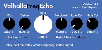 ValhallaFreqEcho 1 5 0 ValhallaFreqEcho 1 5 0