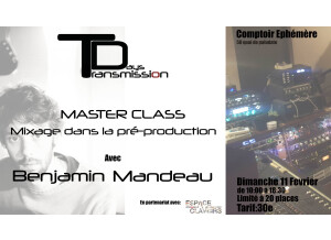 Masterclass Transmission Days Benjamin Mandeau