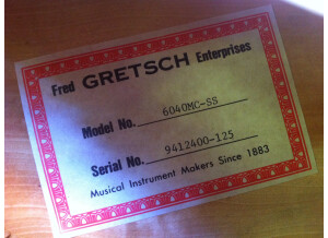 Gretsch G6040MCSS Synchromatic Cutaway Archtop - Natural (37478)