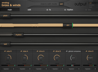 Output   Analog Brass &amp; Winds   GUI   5 Macros