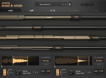 Output Analog Brass & Winds GUI 1 Main Output Analog Brass & Winds GUI 1 Main