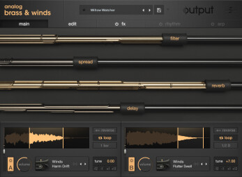 Output   Analog Brass &amp; Winds   GUI   1 Main