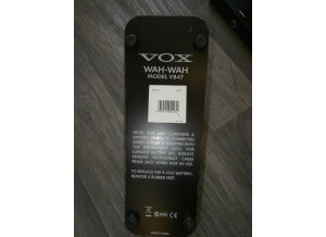 Vox V847 Wah-Wah Pedal (4940)