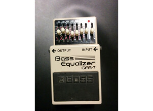 Boss GEB-7 Bass Equalizer (72107)