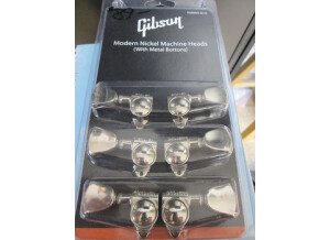 Gibson PMMH-015 Modern Nickel Machine Heads w/ Metal Buttons (97303)