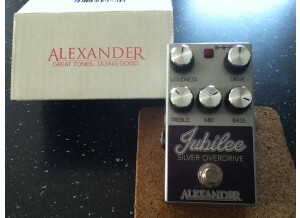 Alexander Pedals Jubilee Silver Overdrive (40514)