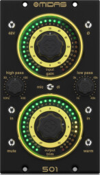 MICROPHONE PREAMPLIFIER 501 P0BRW Front L MICROPHONE PREAMPLIFIER 501 P0BRW Front L