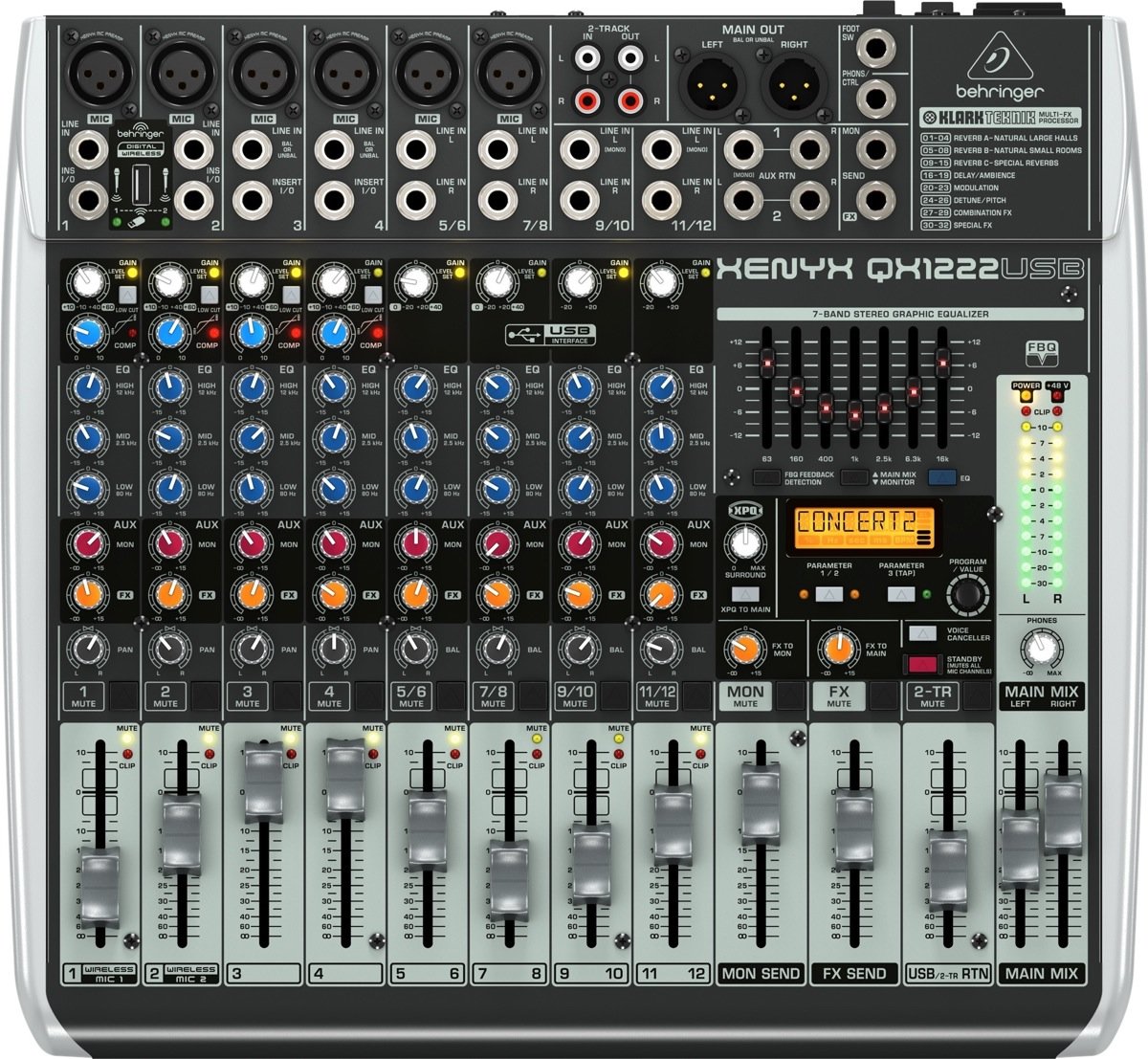 Behringer Xenyx QX1222USB