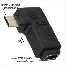 convert micro mini USB