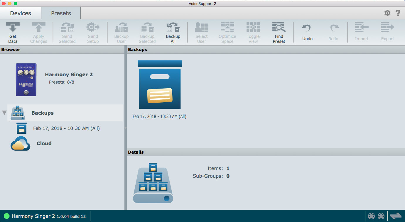 TC-Helicon Harmony Singer 2