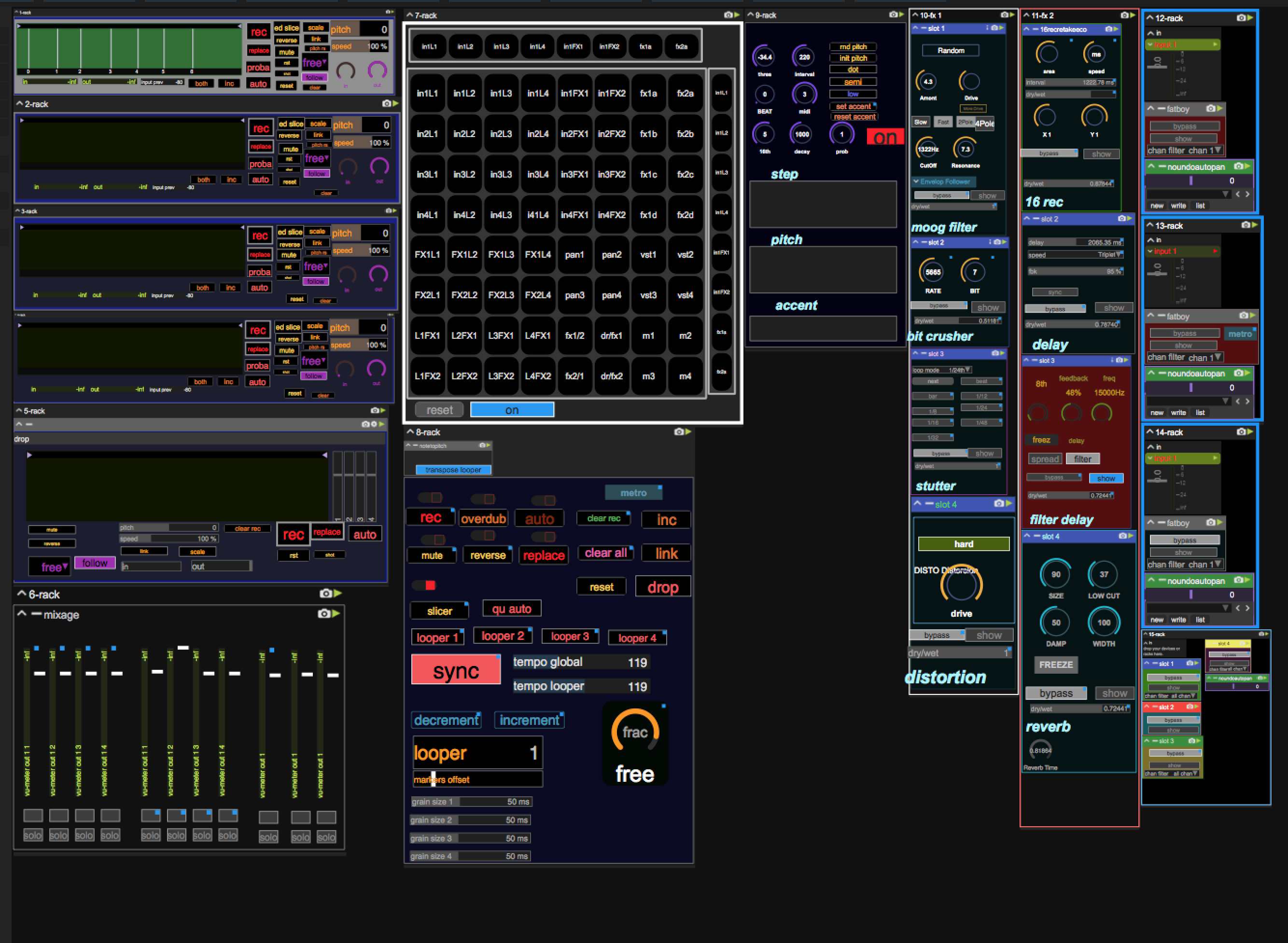 BrainModular Usine Hollyhock III