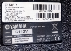 Yamaha C112V (11854)