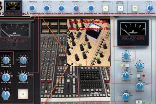 SSL XLogic X-Rack XR626 Stereo Bus Compressor Module