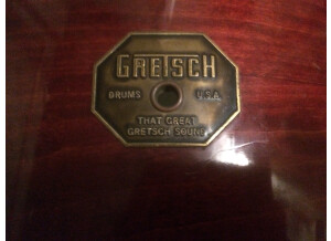Gretsch USA Custom Stop Sign Badge 70's
