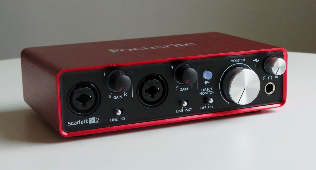 Focusrite Scarlett2 2i2 : Scarlett2i2 1