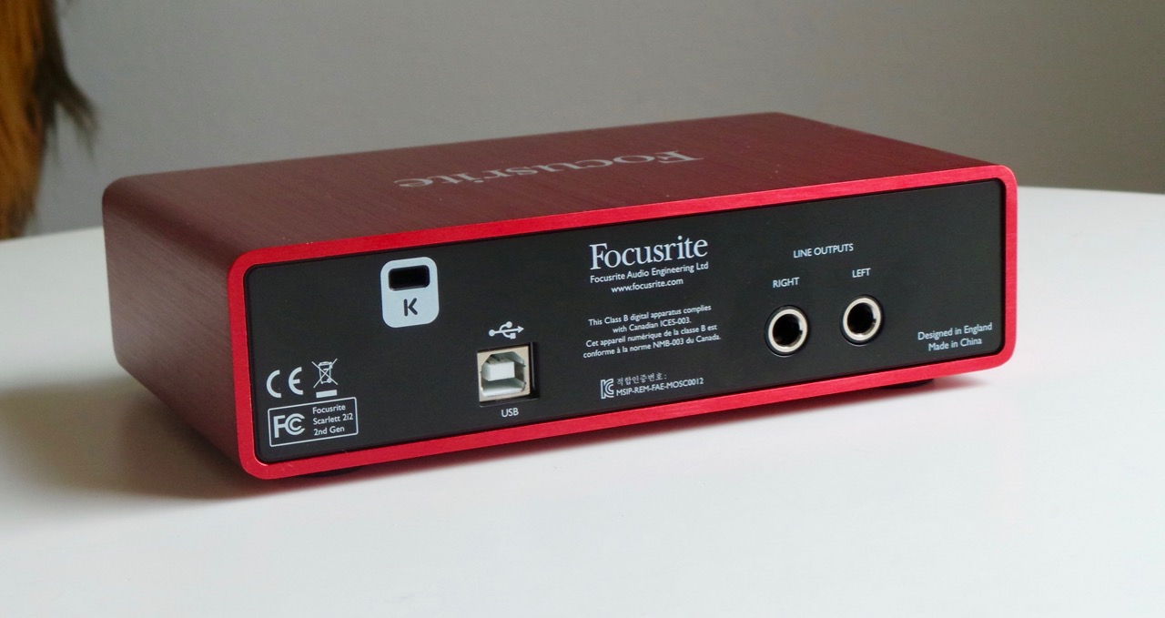 Focusrite Scarlett2 2i2 : Scarlett2i2 2