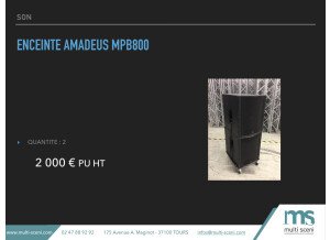 Amadeus MPB 800 (49810)