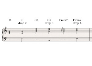 Drop voicings 1