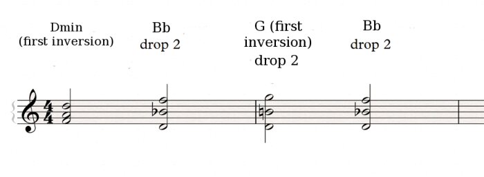 Drop voicings 4 Drop voicings 4