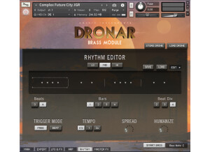 DRONAR Brass Rhythm Editor 650x