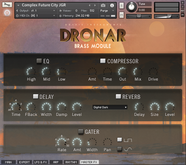 DRONAR Brass Master FX 650x