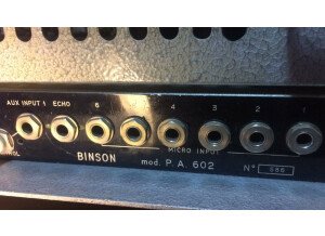 Binson Pre-Mixer Echo (3799)