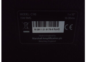 Marshall C110 (23930)